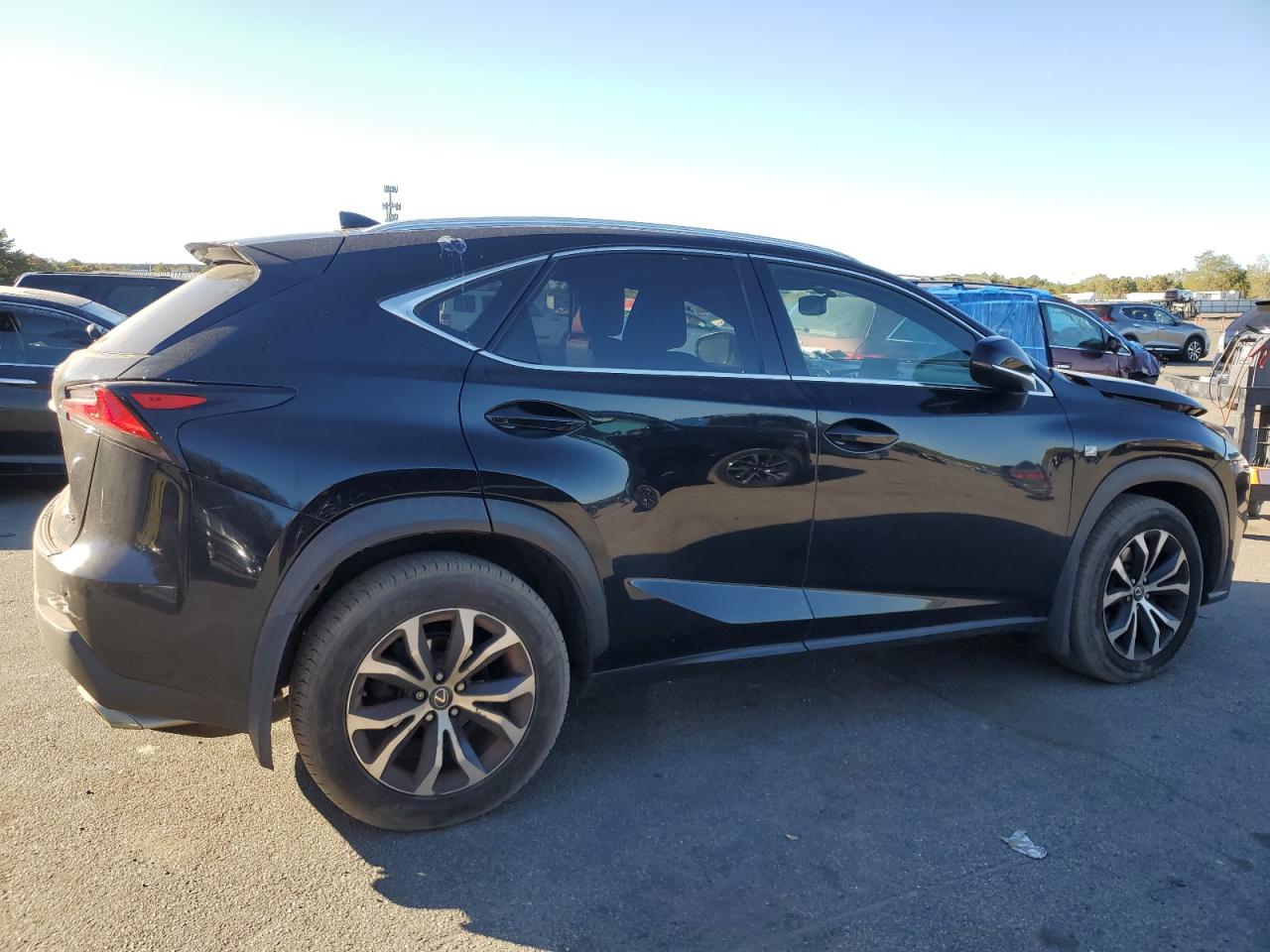 2016 Lexus NX VIN JTJBARBZ3G2059111 Copart auction photo, front end / minor dent/scratches damage thumbnail 3