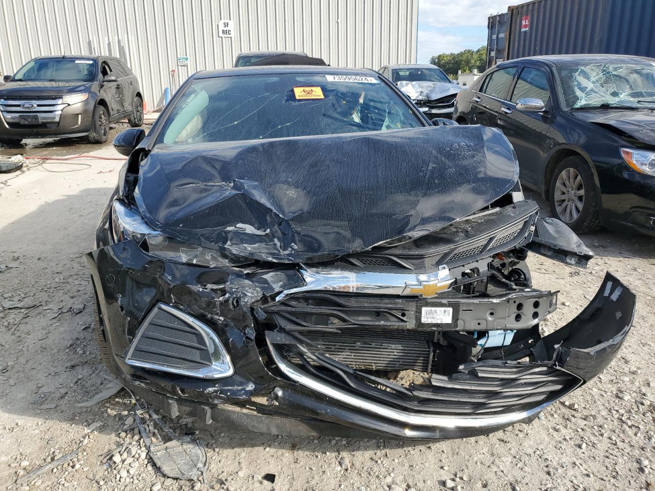2019 Chevrolet Cruze VIN 1G1BF5SM1K7132806 Copart auction photo, all over damage thumbnail 5