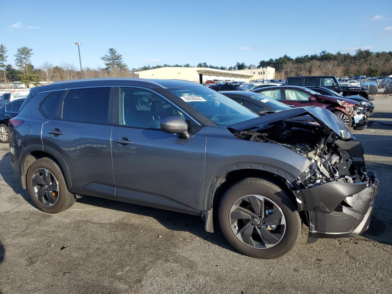 2024 Nissan Rogue VIN 5N1BT3BB6RC707157 Copart auction photo, frame damage damage thumbnail 4