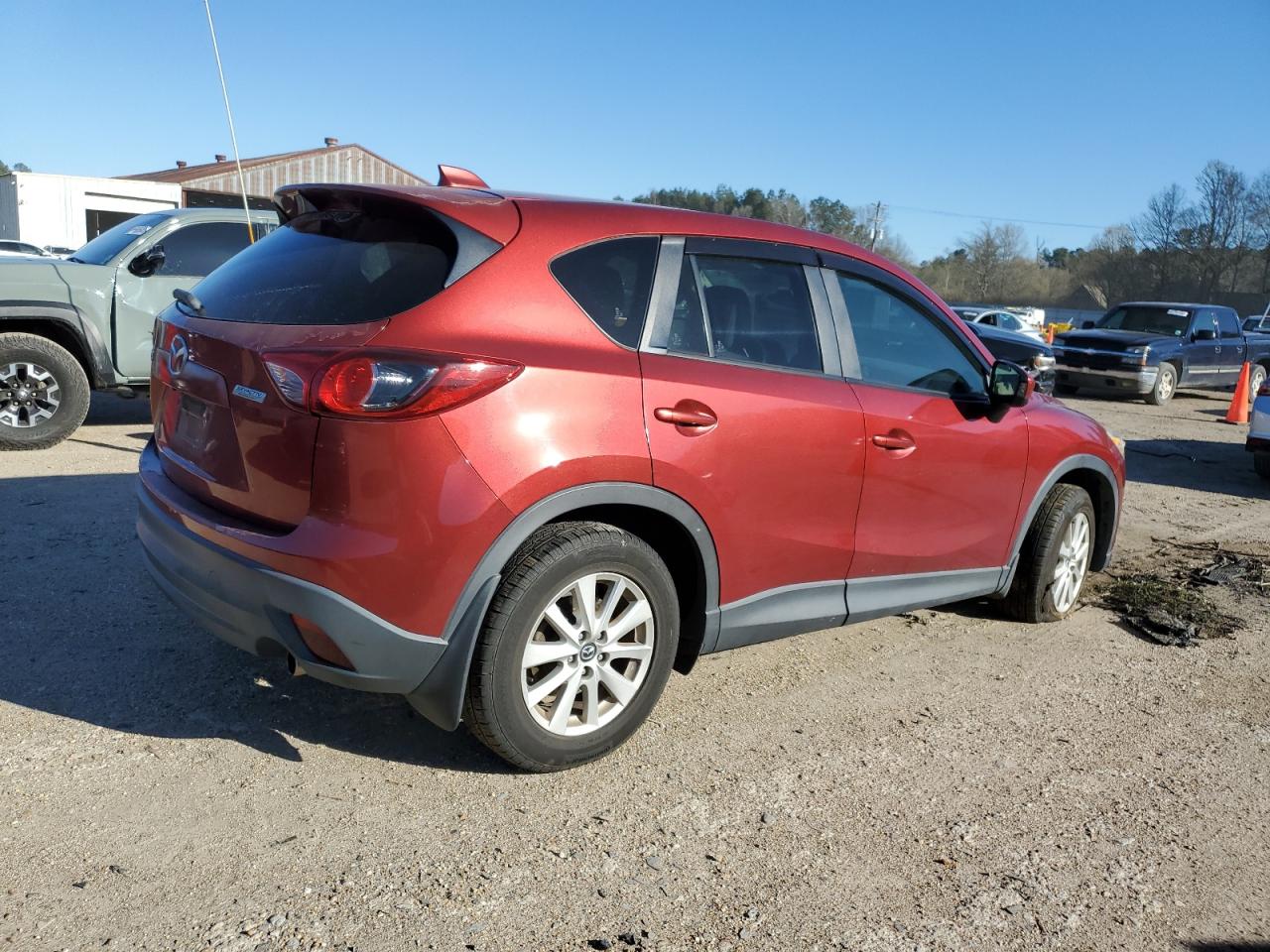 2013 Mazda CX-5 VIN JM3KE2CE0D0117975 Copart auction photo, undercarriage damage thumbnail 3