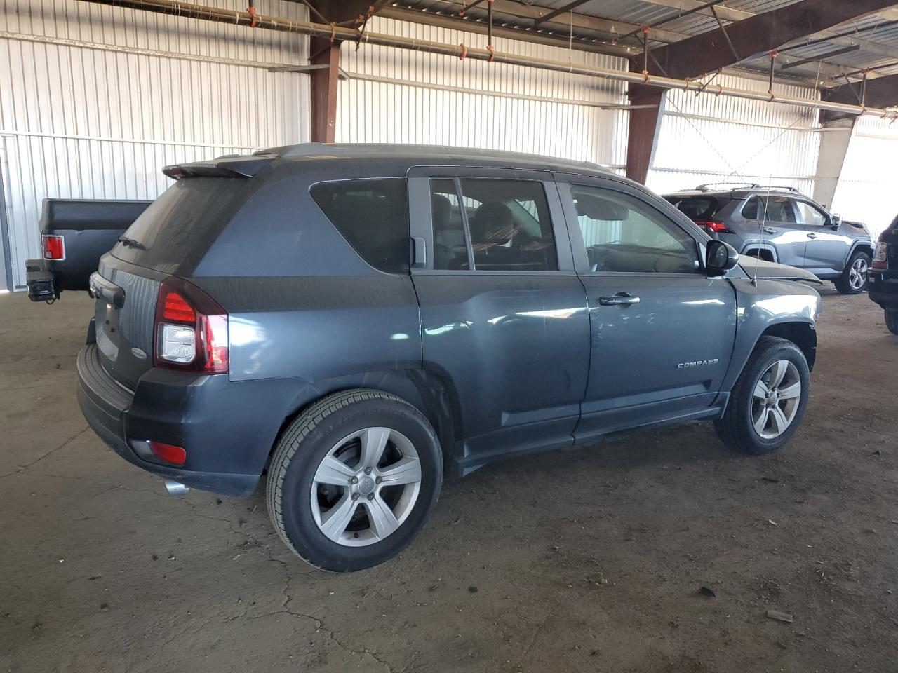 2014 Jeep Compass VIN 1C4NJDEB0ED809857 Copart auction photo, front end damage thumbnail 3