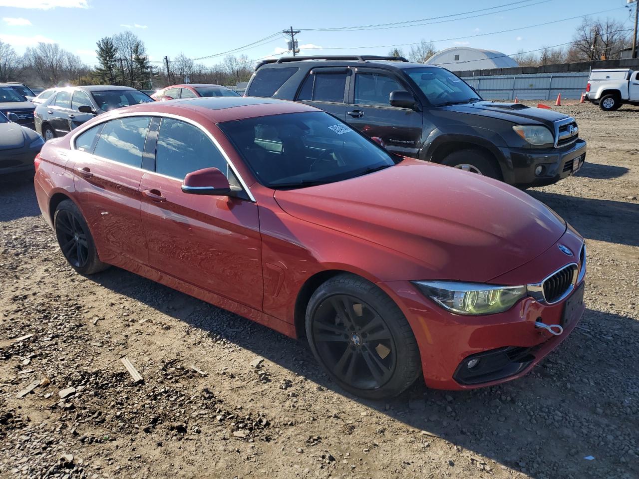 2018 BMW 4er VIN WBA4J3C50JBB97412 Copart auction photo, front end / undercarriage damage thumbnail 4