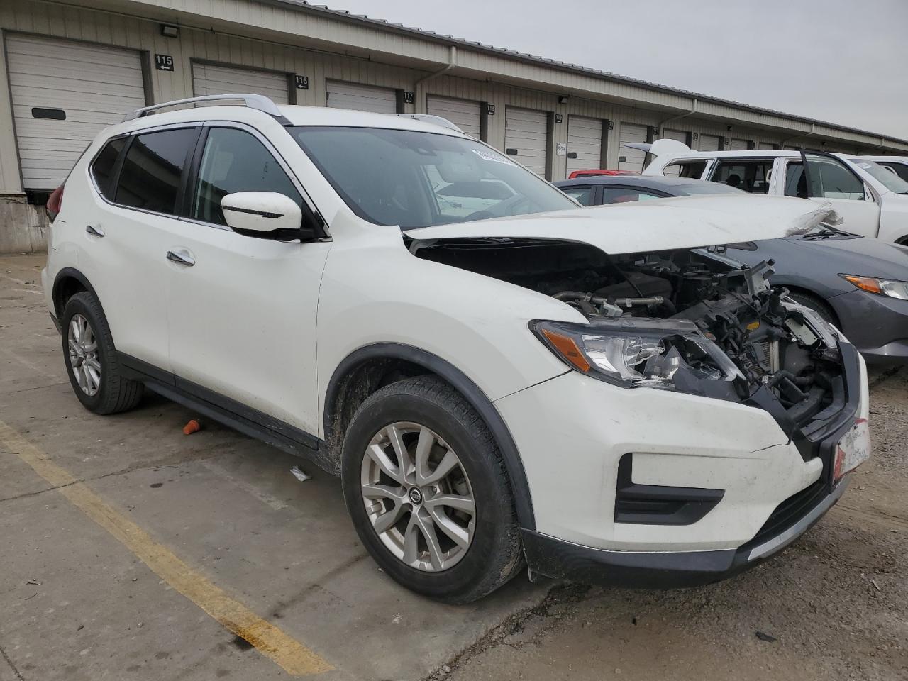2019 Nissan Rogue VIN KNMAT2MT1KP553486 Copart auction photo, front end damage thumbnail 4