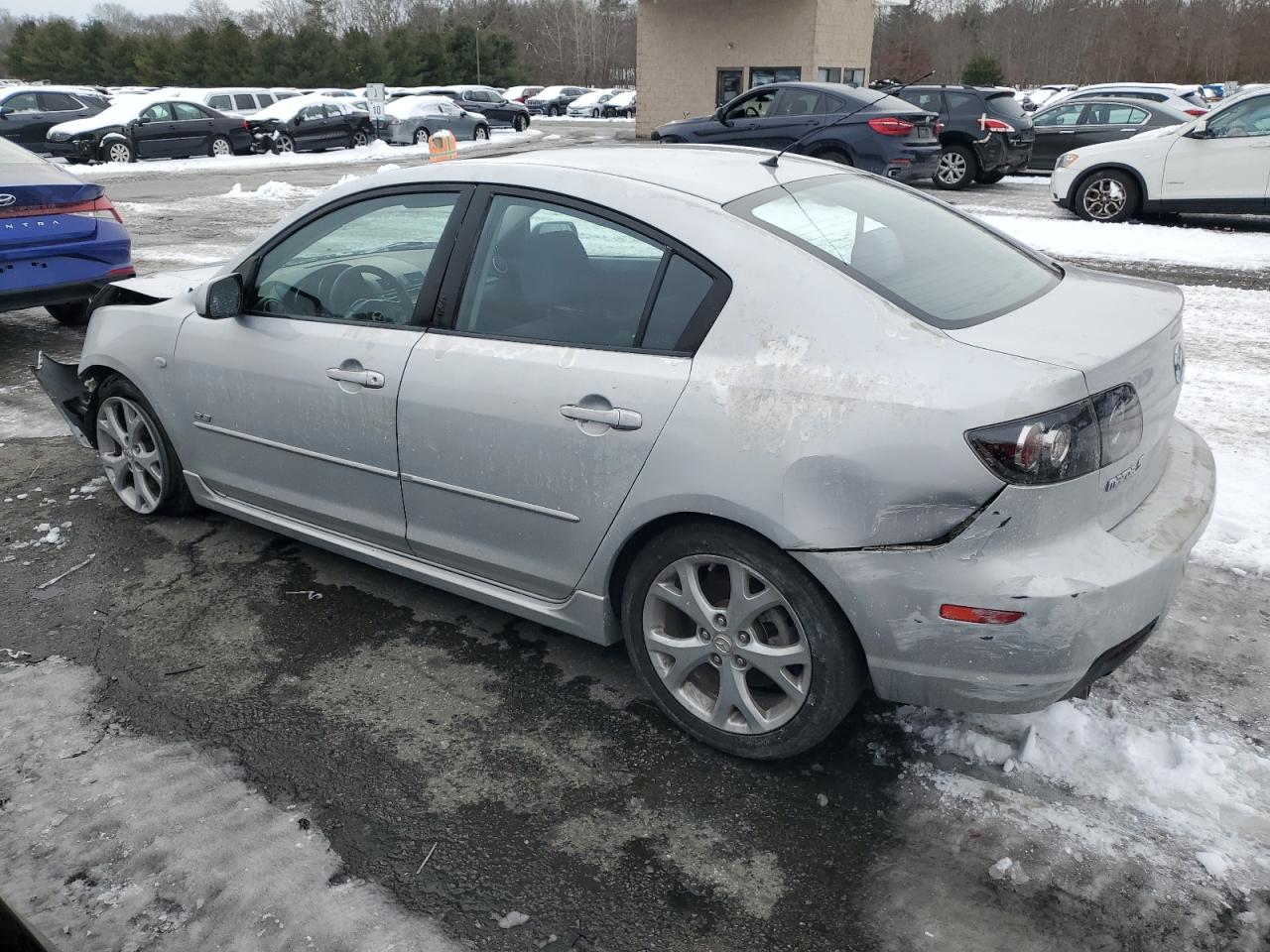 2007 Mazda 3 VIN JM1BK324471680235 Copart auction photo, front end damage thumbnail 2
