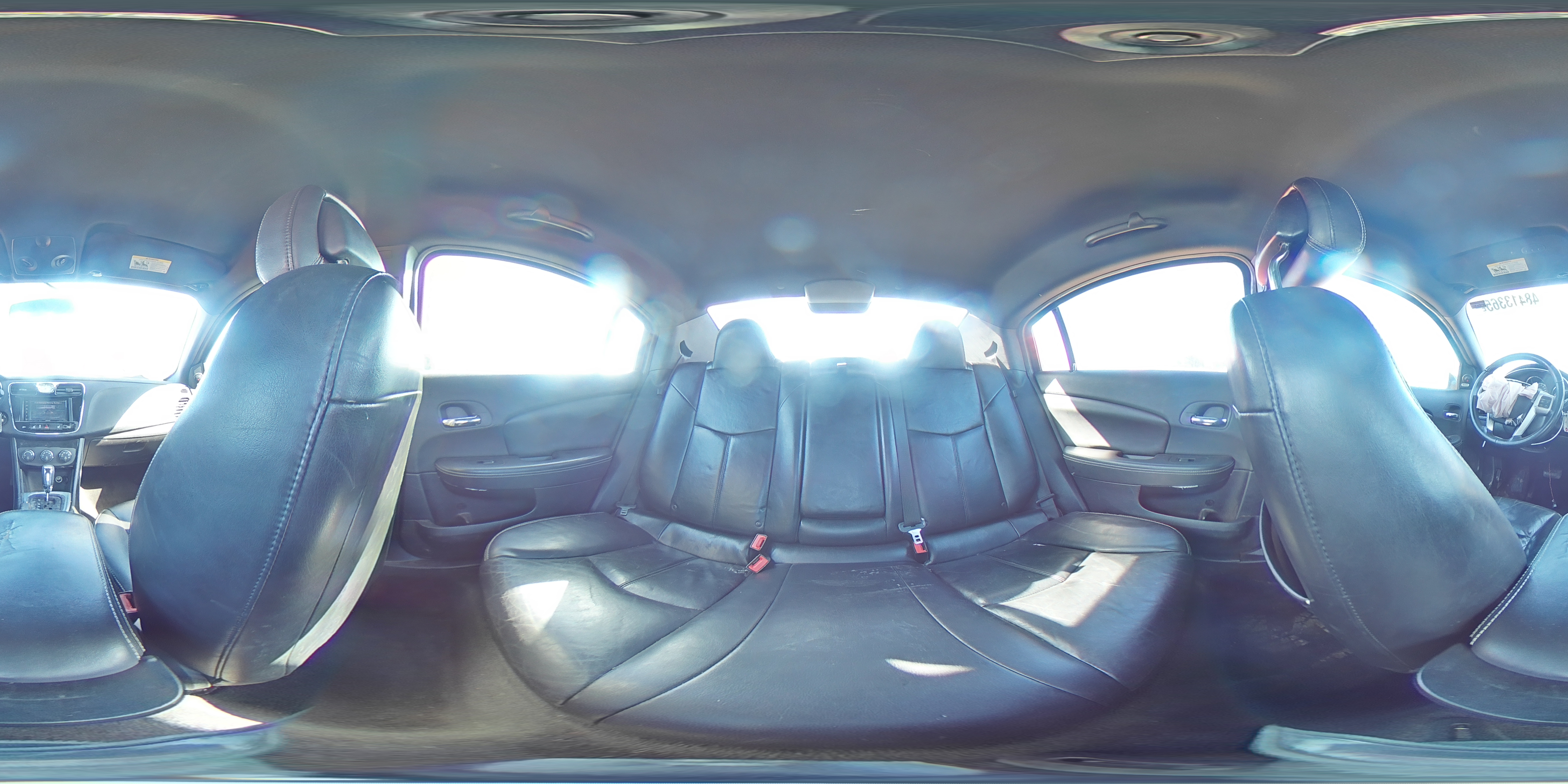 2013 Chrysler 200 VIN 1C3CCBCG9DN521093 Copart auction photo, front end / rear end damage thumbnail 14