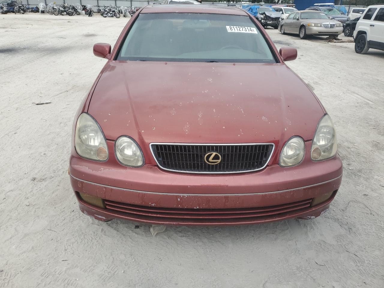 1998 Lexus GS 300 VIN JT8BD68S4W0031216 Copart auction photo, undercarriage / rear end damage thumbnail 5