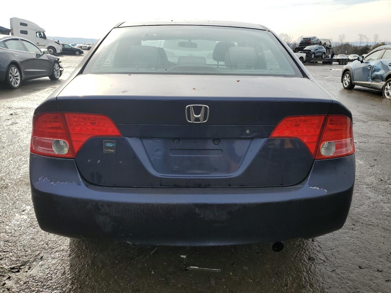 2007 Honda Civic VIN 1HGFA16527L079360 Copart auction photo, front end damage thumbnail 6