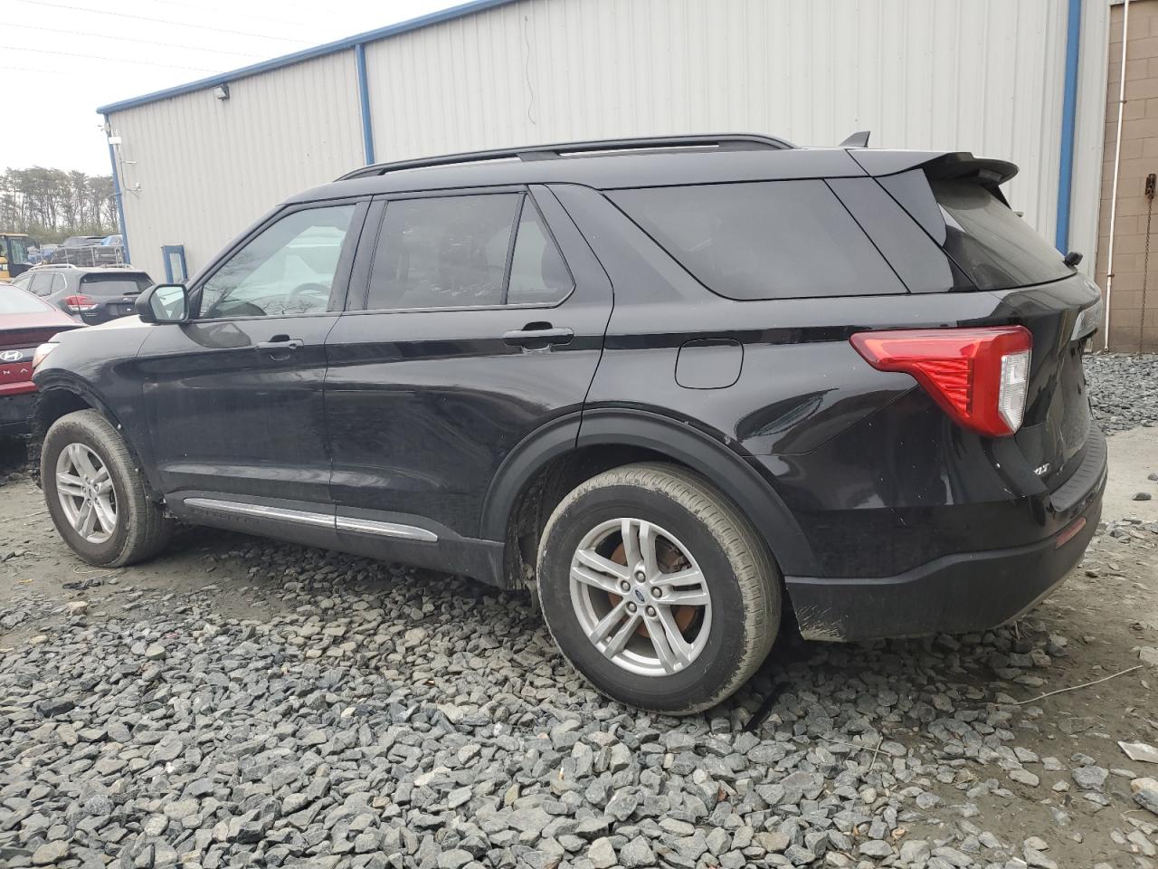 2023 Ford Explorer VIN 1FMSK8DH4PGA69420 Copart auction photo, front end / side damage thumbnail 2