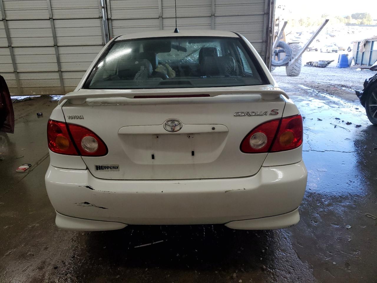 2003 Toyota Corolla VIN 2T1BR32E63C109677 Copart auction photo, front end / minor dent/scratches damage thumbnail 6