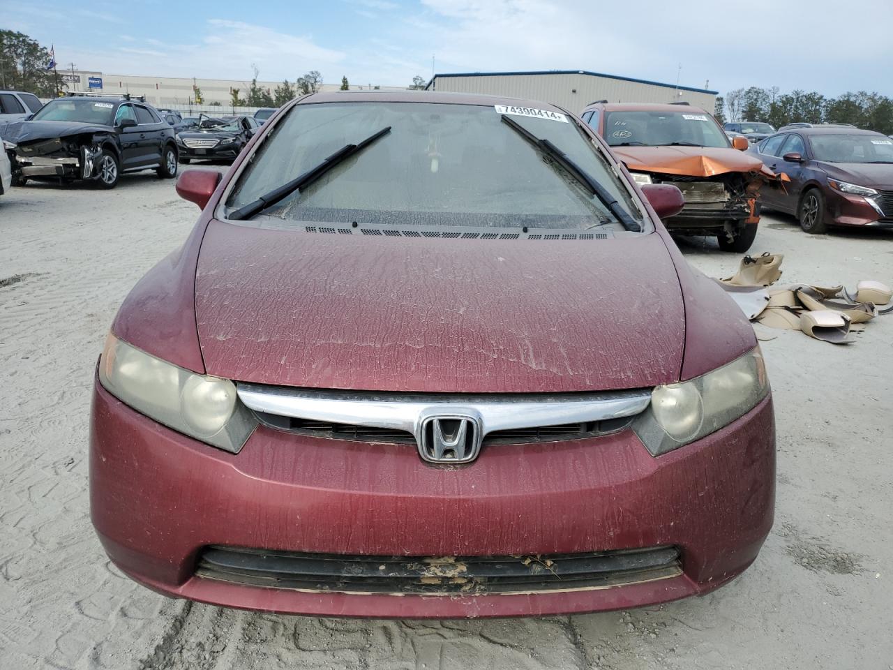2006 Honda Civic VIN 1HGFA16866L095473 Copart auction photo, water/flood / top/roof damage thumbnail 5