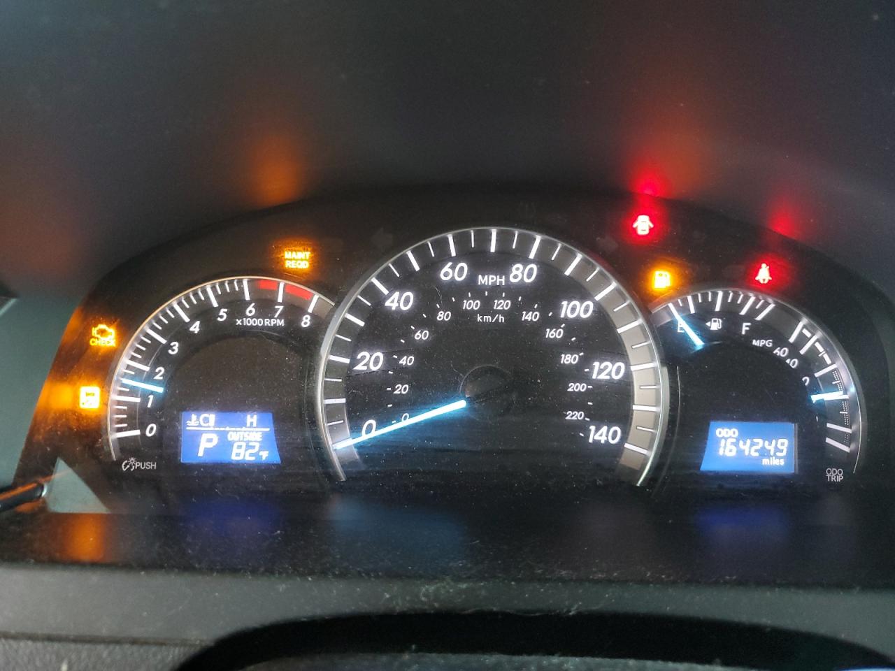 2012 Toyota Camry VIN 4T1BF1FK2CU016599 Copart auction photo, rear end / front end damage thumbnail 9