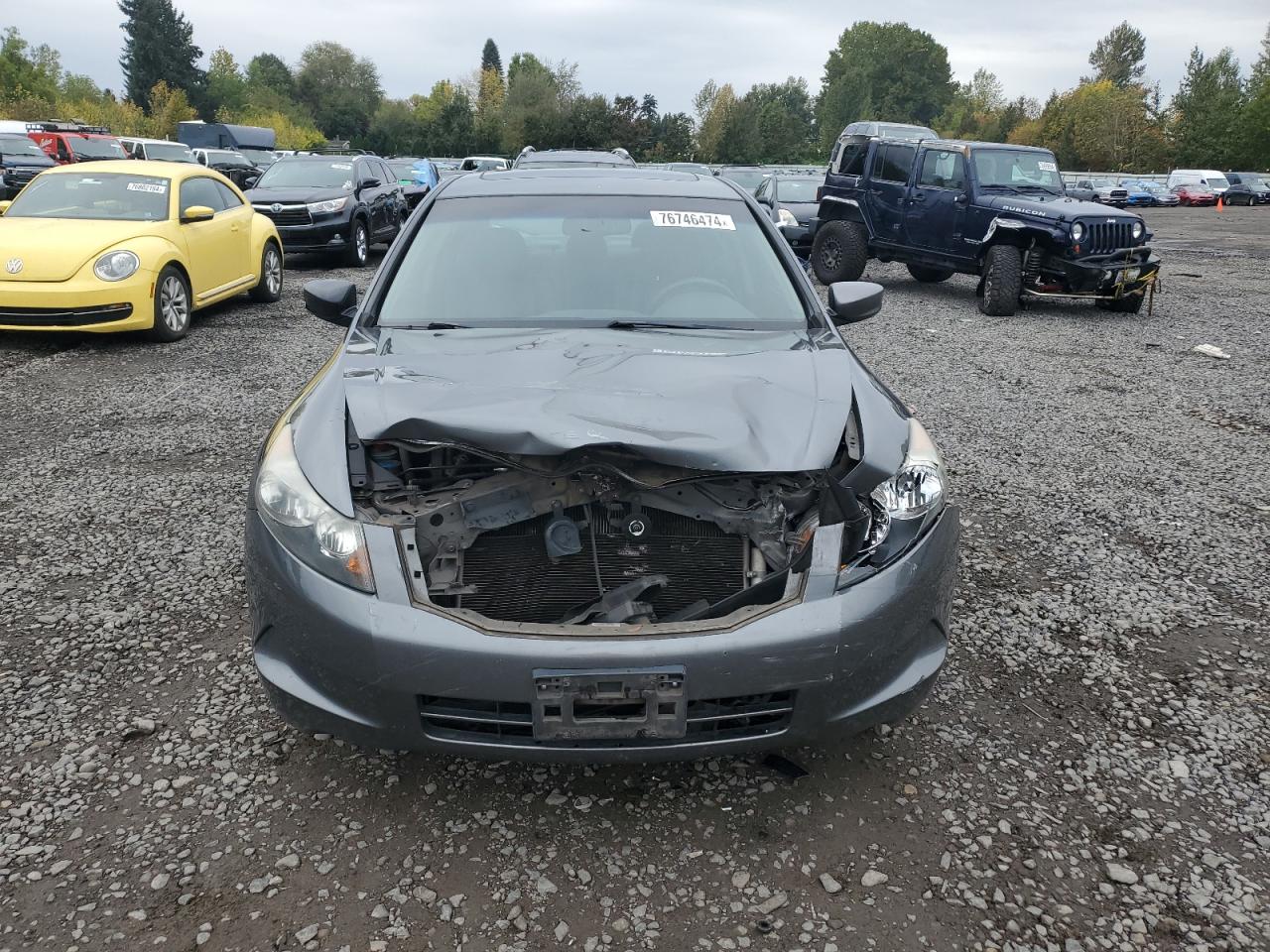 2009 Honda Accord VIN 1HGCP26859A177850 Copart auction photo, front end / minor dent/scratches damage thumbnail 5