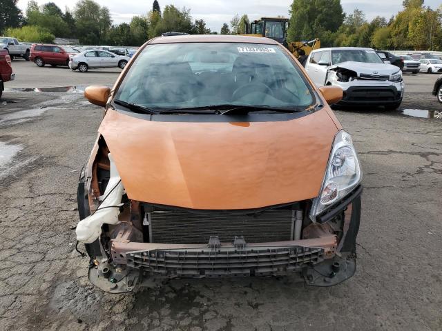 2011 Honda Fit VIN JHMGE8H51BC007862 Copart auction photo, front end / rejected repair damage thumbnail 5