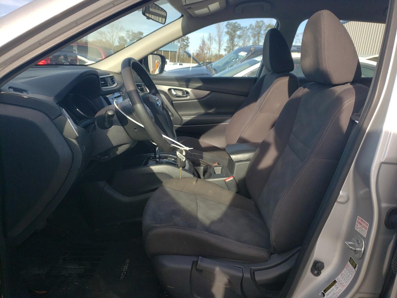 2016 Nissan Rogue VIN KNMAT2MV4GP670990 Copart auction photo, front end / side damage thumbnail 7