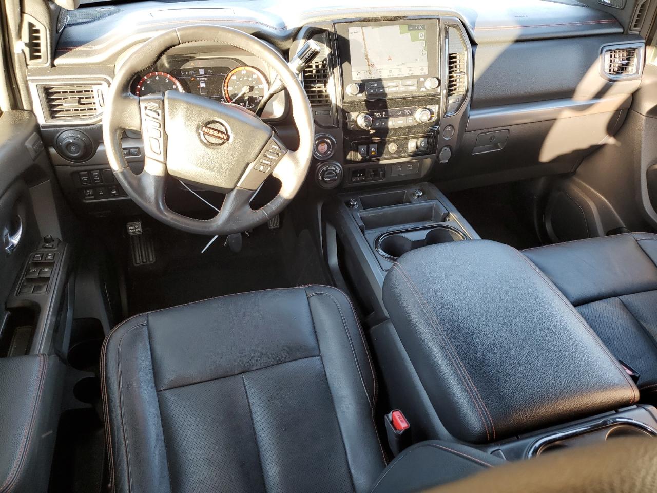 2020 Nissan Titan VIN 1N6AA1ED1LN508436 Copart auction photo, front end damage thumbnail 8