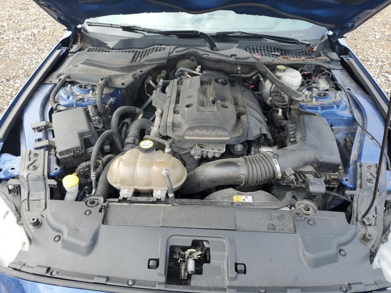 2018 Ford Mustang VIN 1FATP8UH5J5143186 Copart auction photo, front end / side damage thumbnail 12