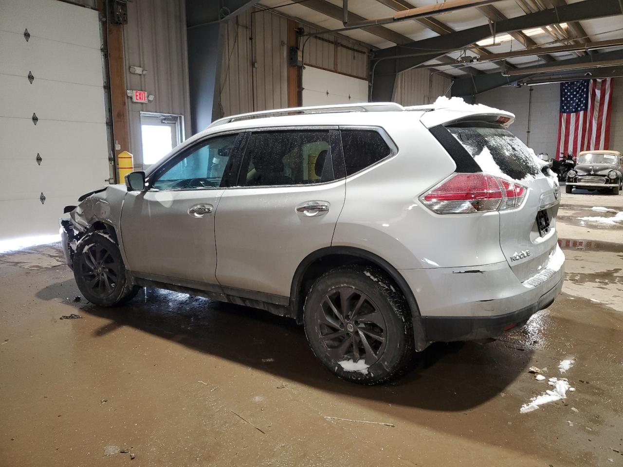 2016 Nissan Rogue VIN 5N1AT2MV3GC785650 Copart auction photo, front end damage thumbnail 2
