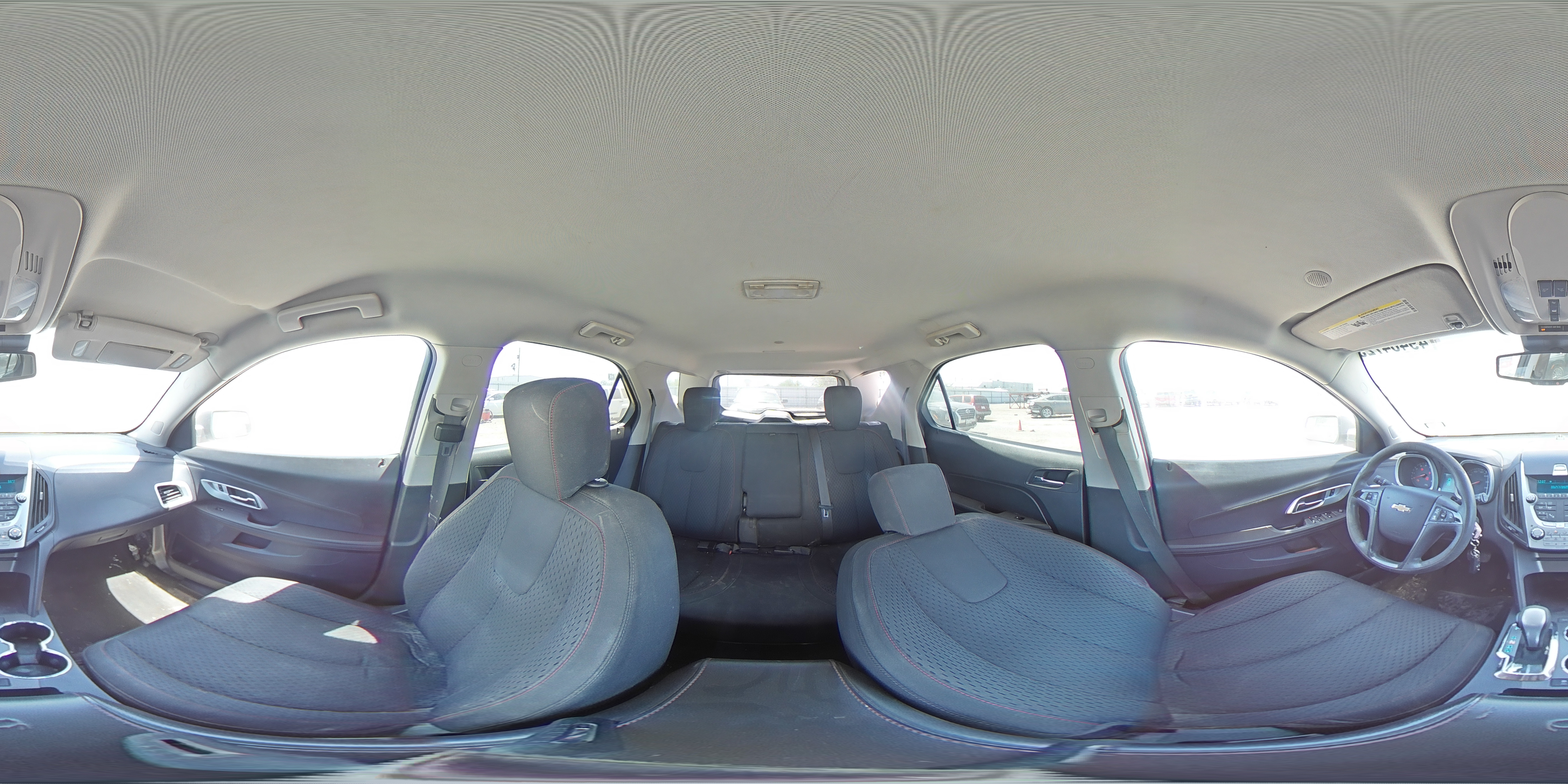 2013 Chevrolet Equinox VIN 2GNALBEK4D1185625 Copart auction photo, rear end / side damage thumbnail 13