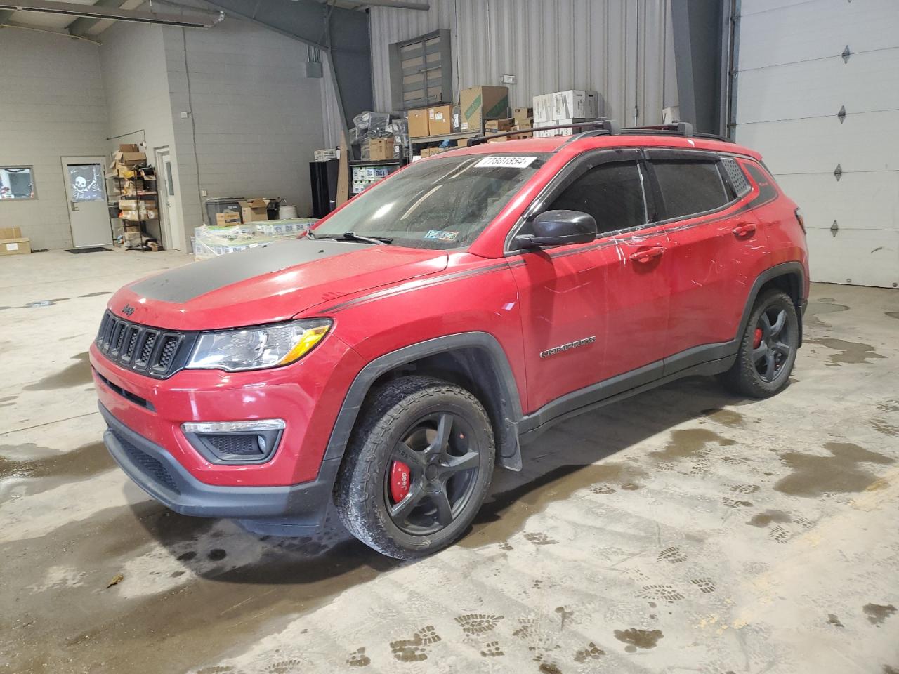 2018 Jeep Compass VIN 3C4NJDBB7JT456543