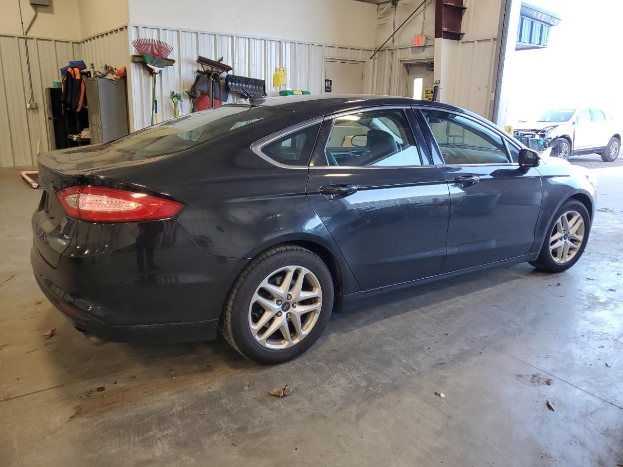 2014 Ford Fusion VIN 3FA6P0HD9ER183781 Copart auction photo, side damage thumbnail 3