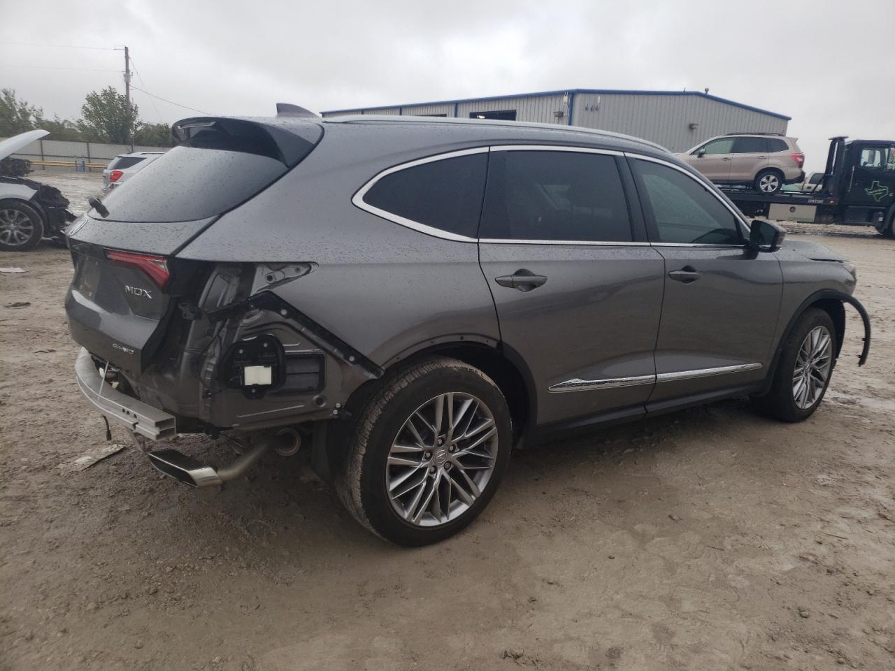 2023 Acura MDX VIN 5J8YE1H81PL016027 Copart auction photo, front end / side damage thumbnail 3
