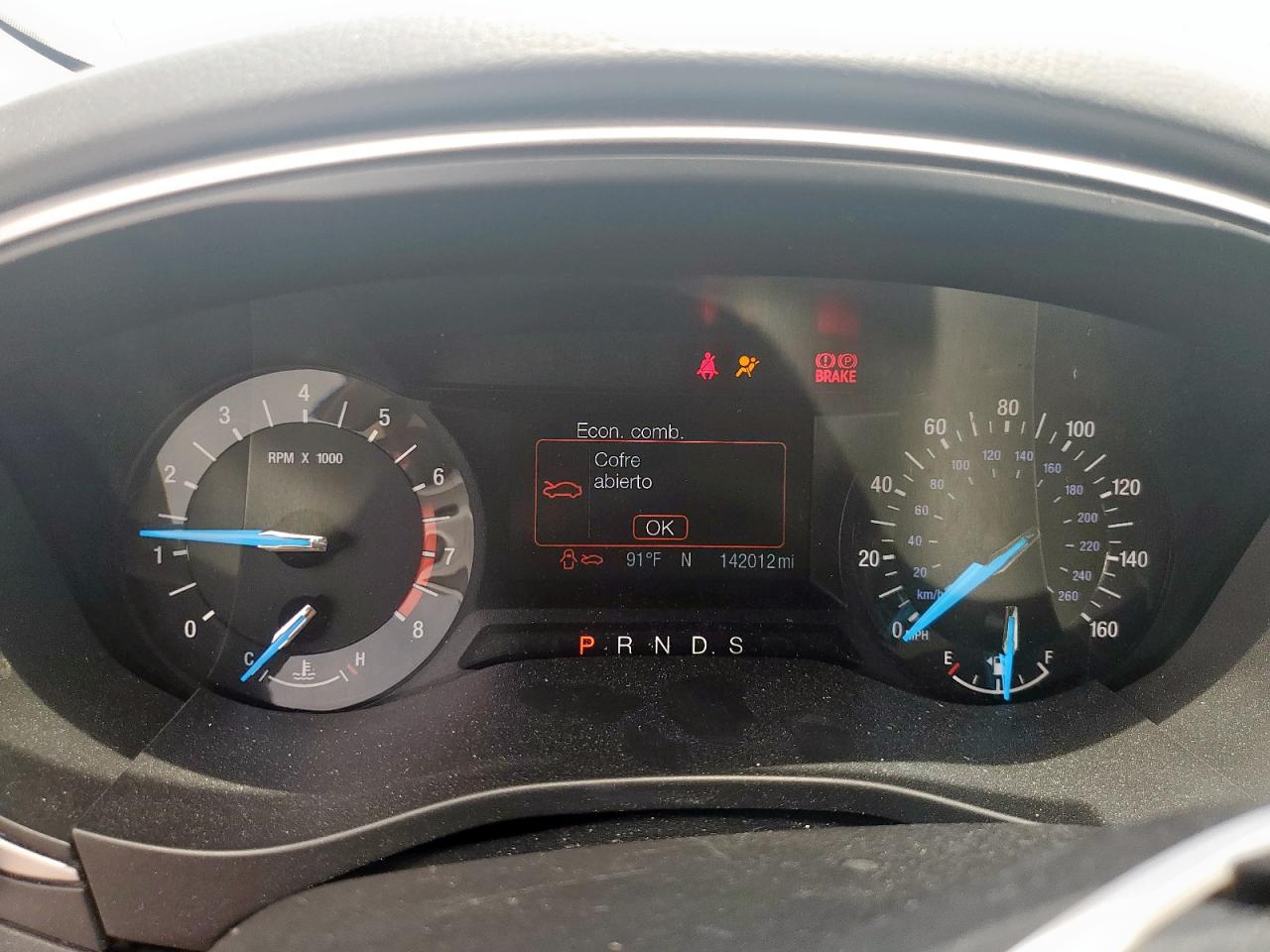 2015 Ford Fusion VIN 3FA6P0HD3FR127269 Copart auction photo, front end / hail damage thumbnail 9