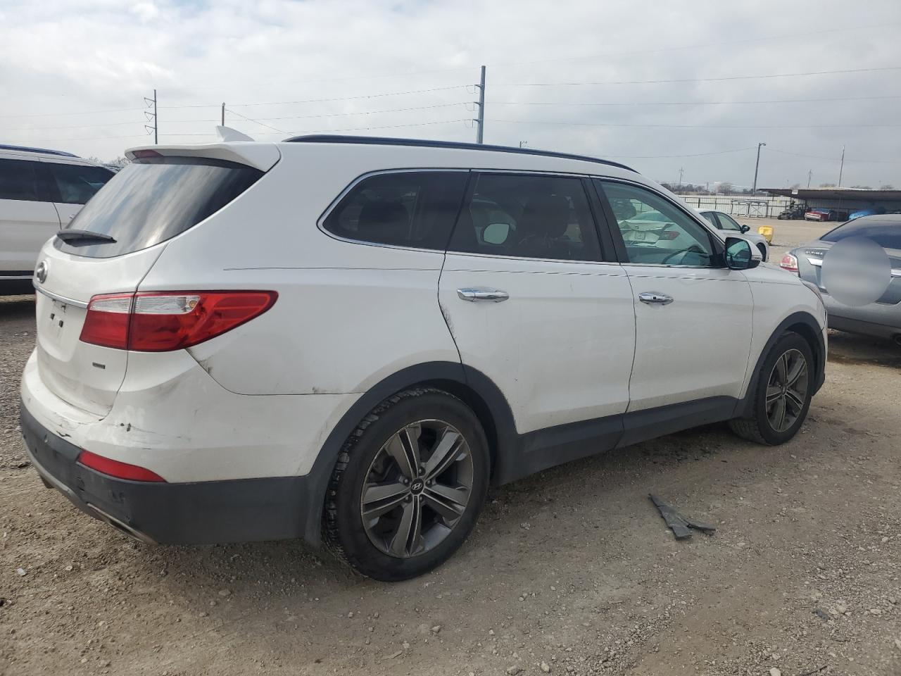 2014 Hyundai Santa Fe VIN KM8SR4HF2EU083165 Copart auction photo, front end damage thumbnail 3
