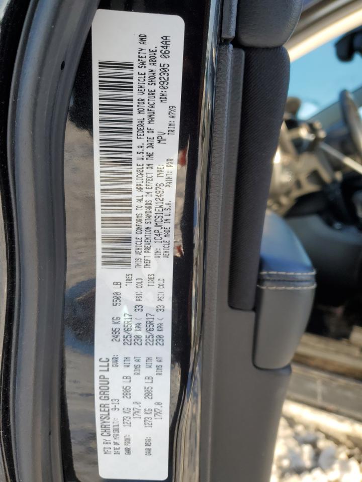 2014 Jeep Grand Cherokee VIN 1C4PJMCS1EW124976 Copart auction photo, front end / minor dent/scratches damage thumbnail 15