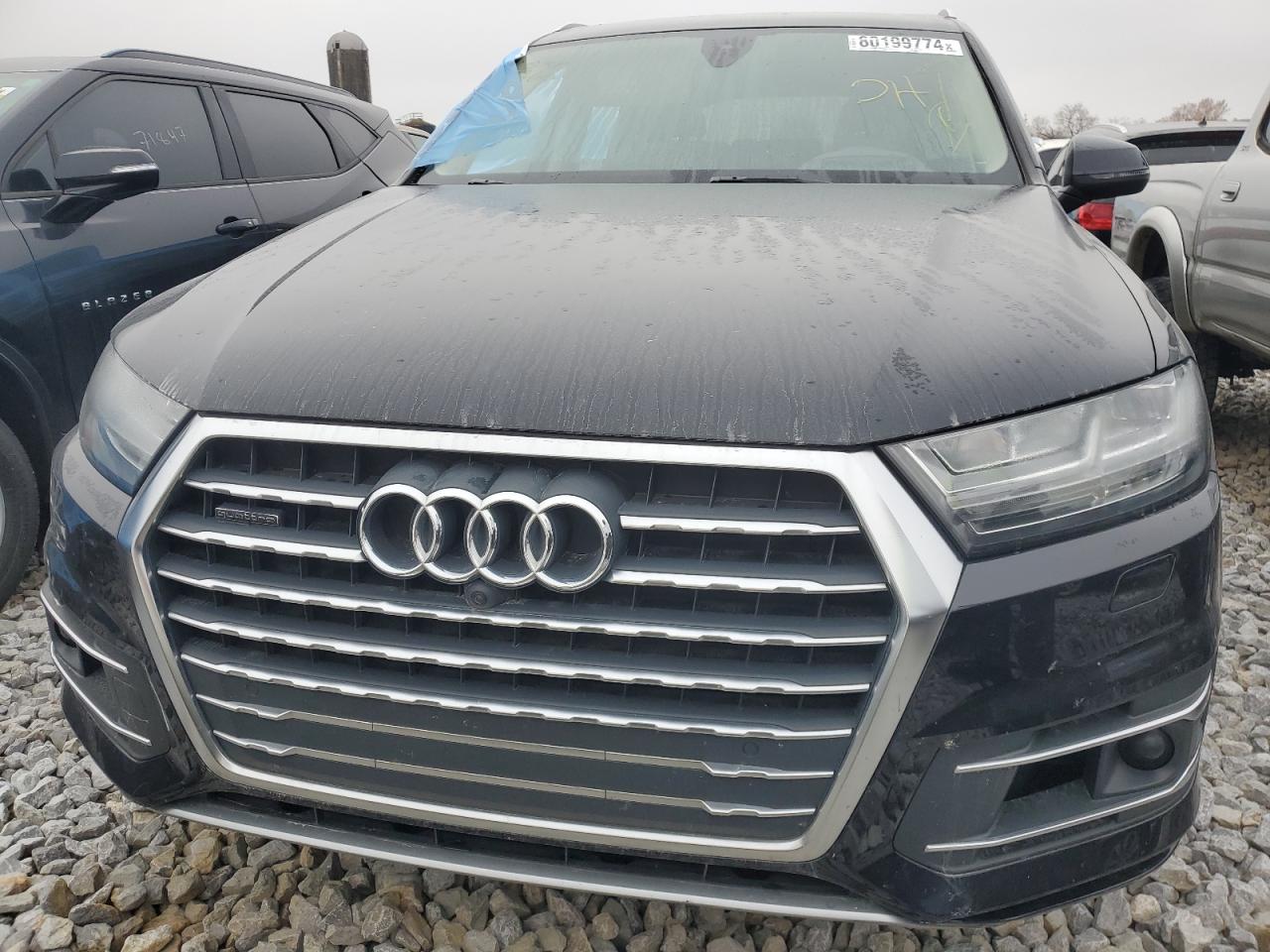 2018 Audi Q7 VIN WA1VAAF74JD010273 Copart auction photo, side damage thumbnail 5