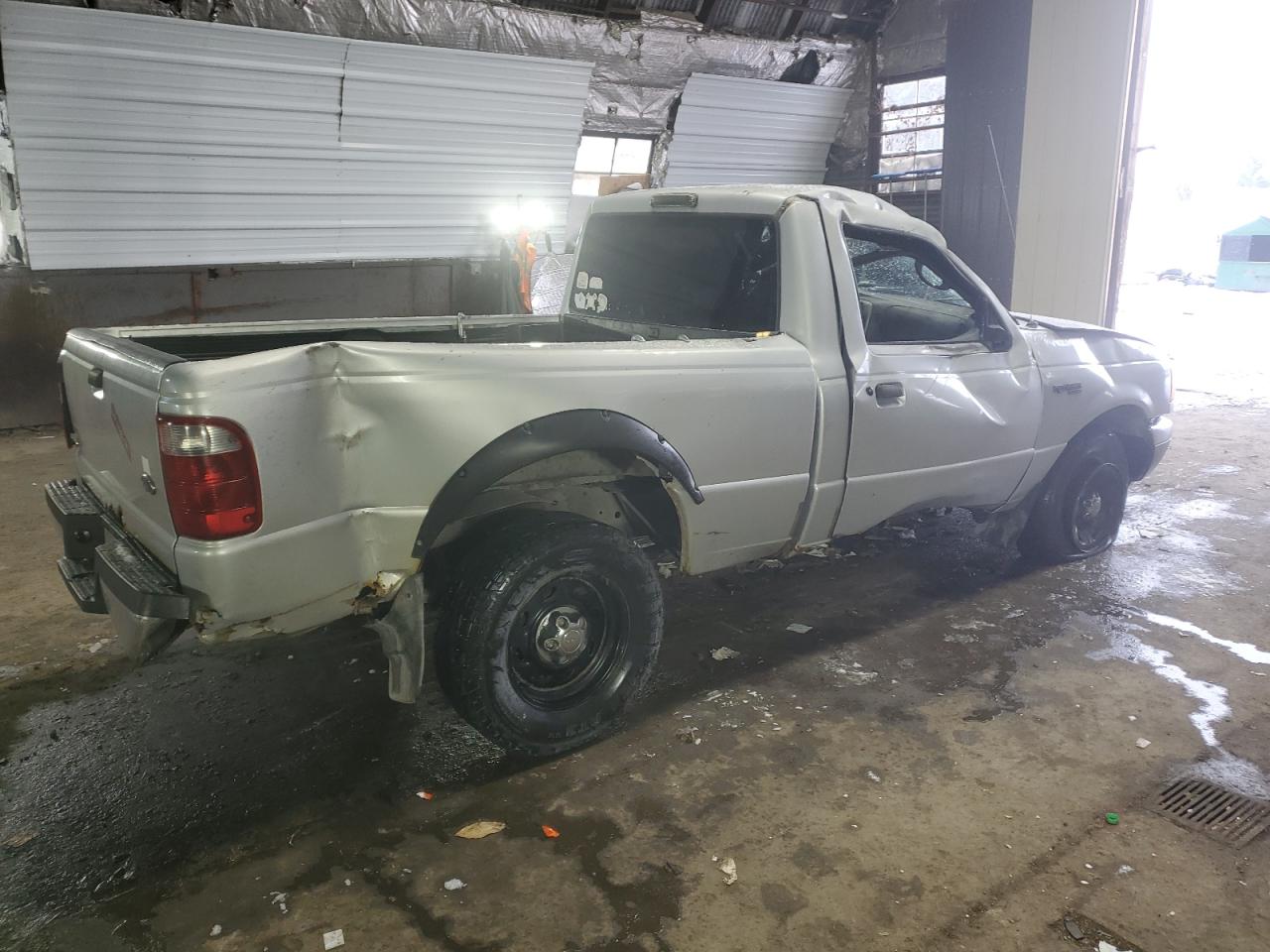 2003 Ford Ranger VIN 1FTYR10D63TA04820 Copart auction photo, rollover damage thumbnail 3