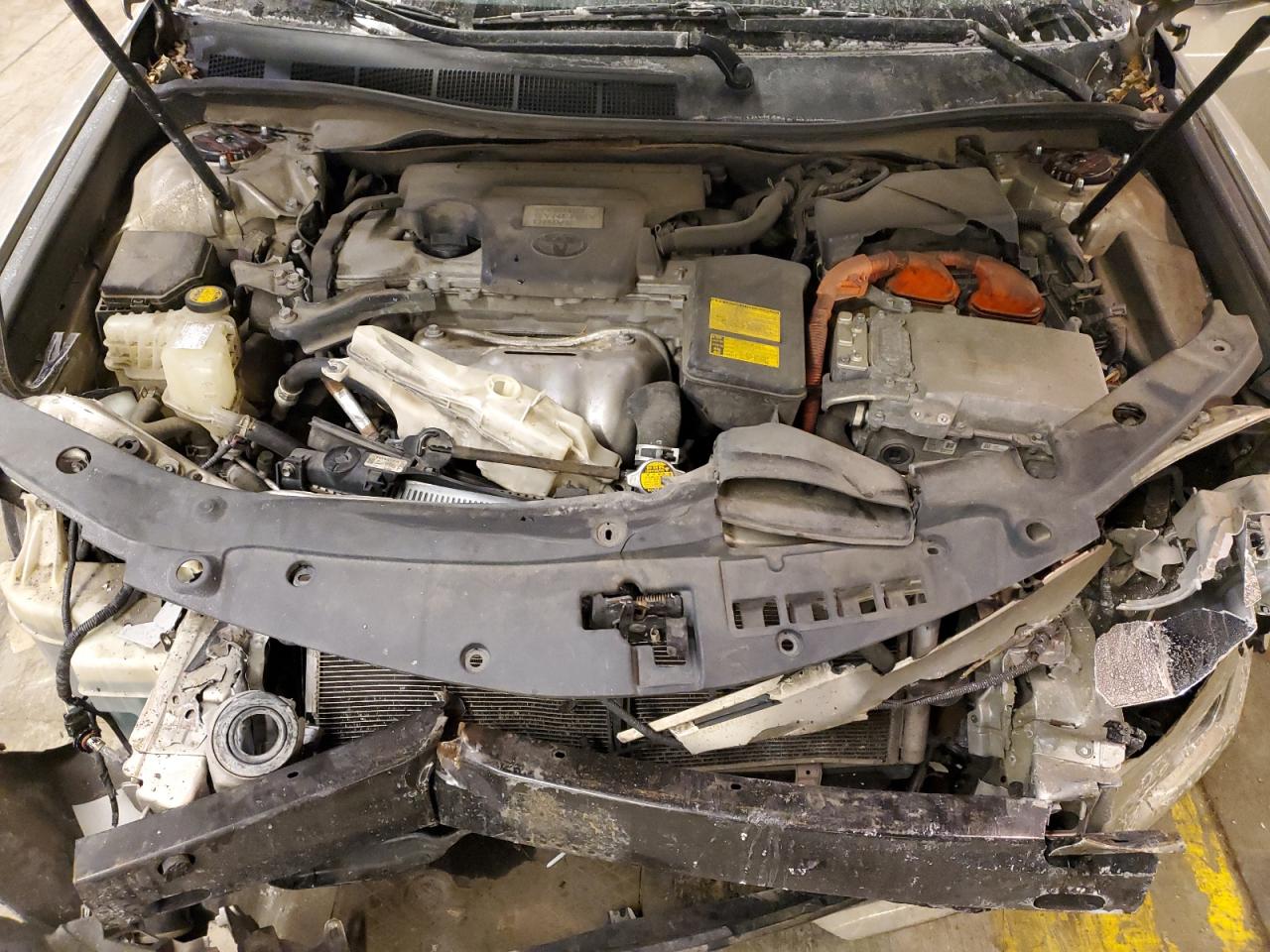 2013 Toyota Camry VIN 4T1BD1FK4DU065567 Copart auction photo, front end / rear end damage thumbnail 12