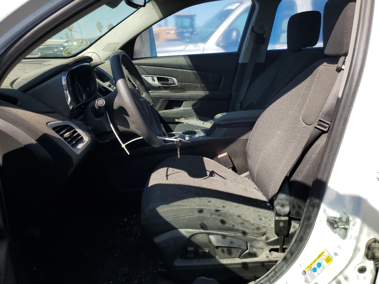 2017 GMC Terrain VIN 2GKALMEK7H6339665 Copart auction photo, burn damage thumbnail 7