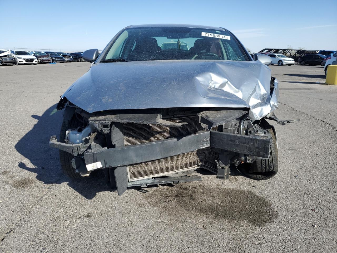 2017 Hyundai Elantra VIN 5NPD74LF4HH192638 Copart auction photo, front end damage thumbnail 5