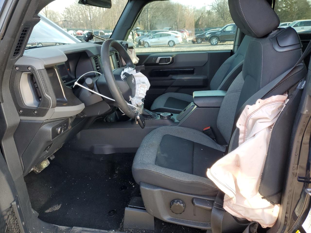2021 Ford Bronco VIN 1FMDE5AP2MLB02587 Copart auction photo, front end damage thumbnail 7