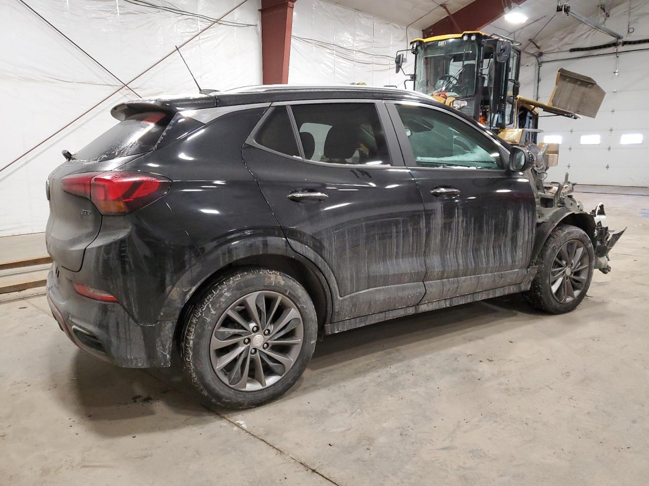 2020 Buick Encore VIN KL4MMESLXLB125665 Copart auction photo, front end / minor dent/scratches damage thumbnail 3