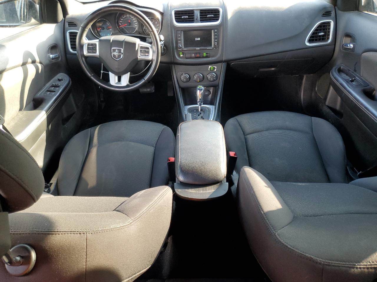 2012 Dodge Avenger VIN 1C3CDZCB9CN147674 Copart auction photo, rear end / front end damage thumbnail 8