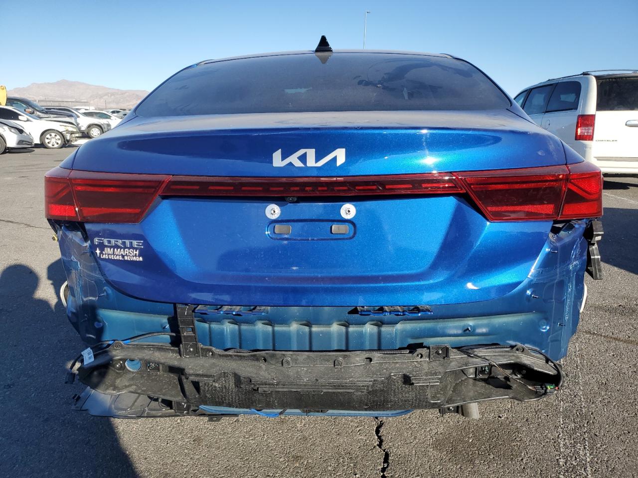 2024 KIA Forte VIN 3KPF24AD4RE703151 Copart auction photo, rear end / side damage thumbnail 6