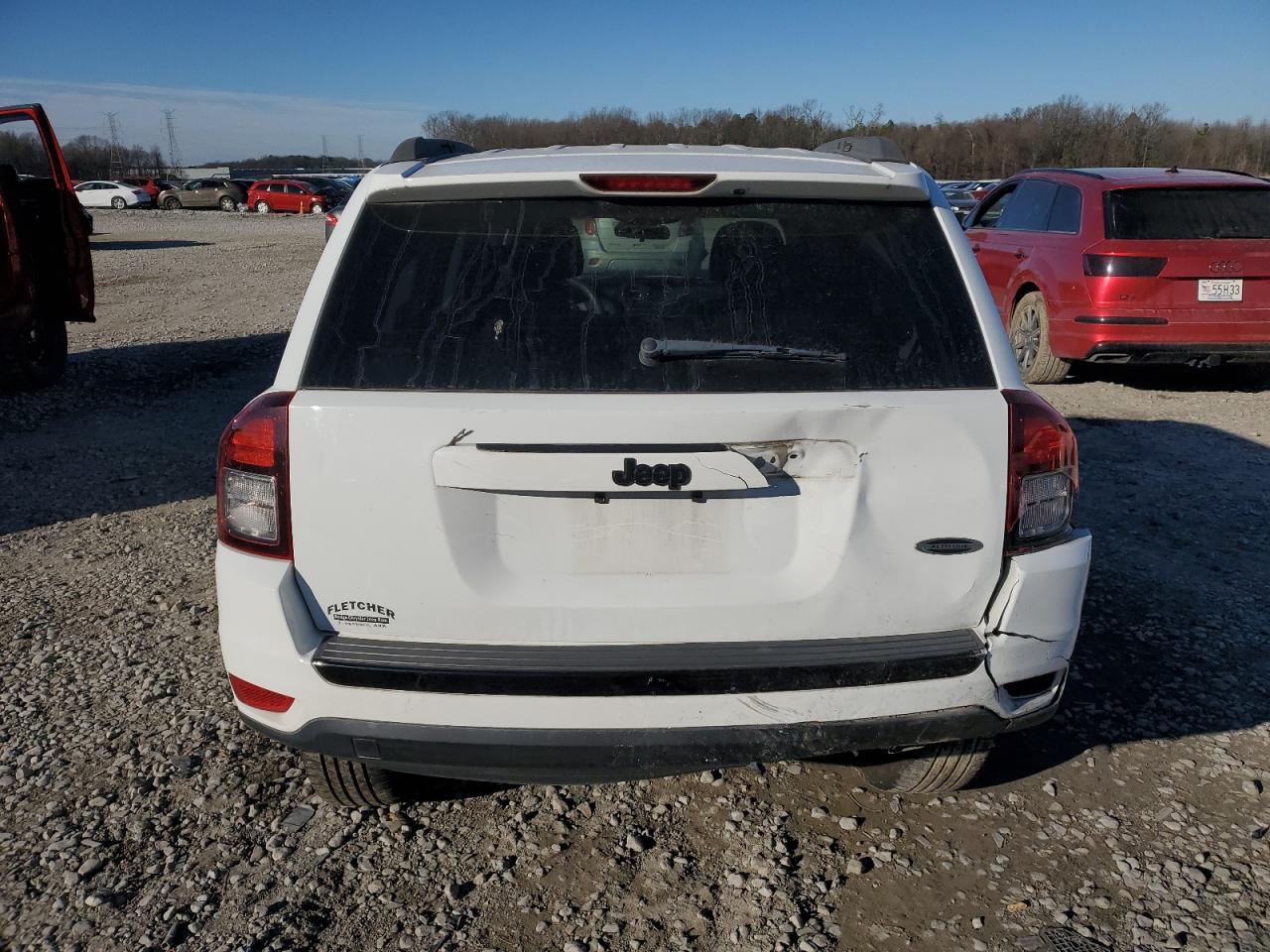 2015 Jeep Compass VIN 1C4NJCBA4FD263717 Copart auction photo, side damage thumbnail 6