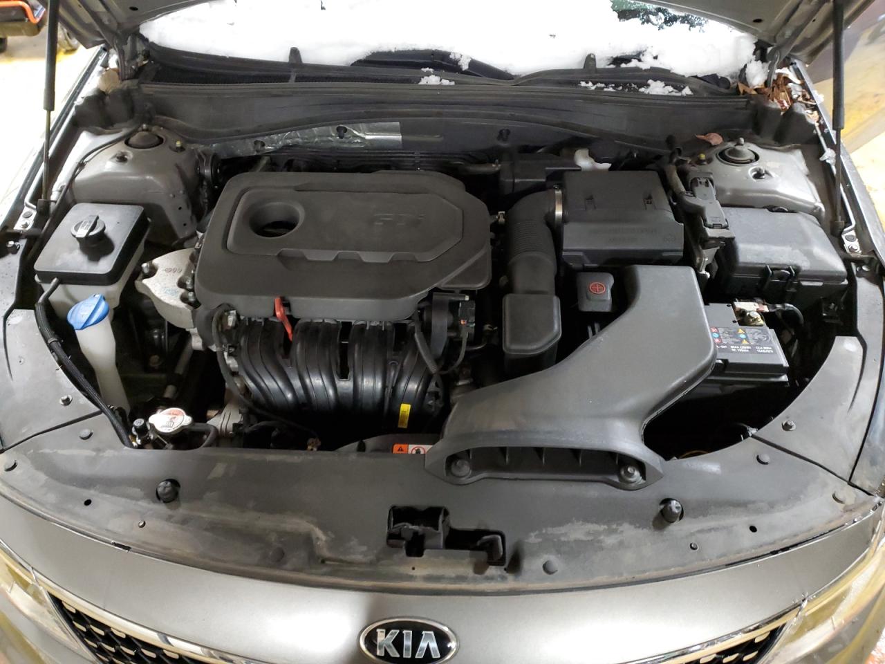 2018 KIA Optima VIN 5XXGU4L33JG273885 Copart auction photo, rear end / undercarriage damage thumbnail 11
