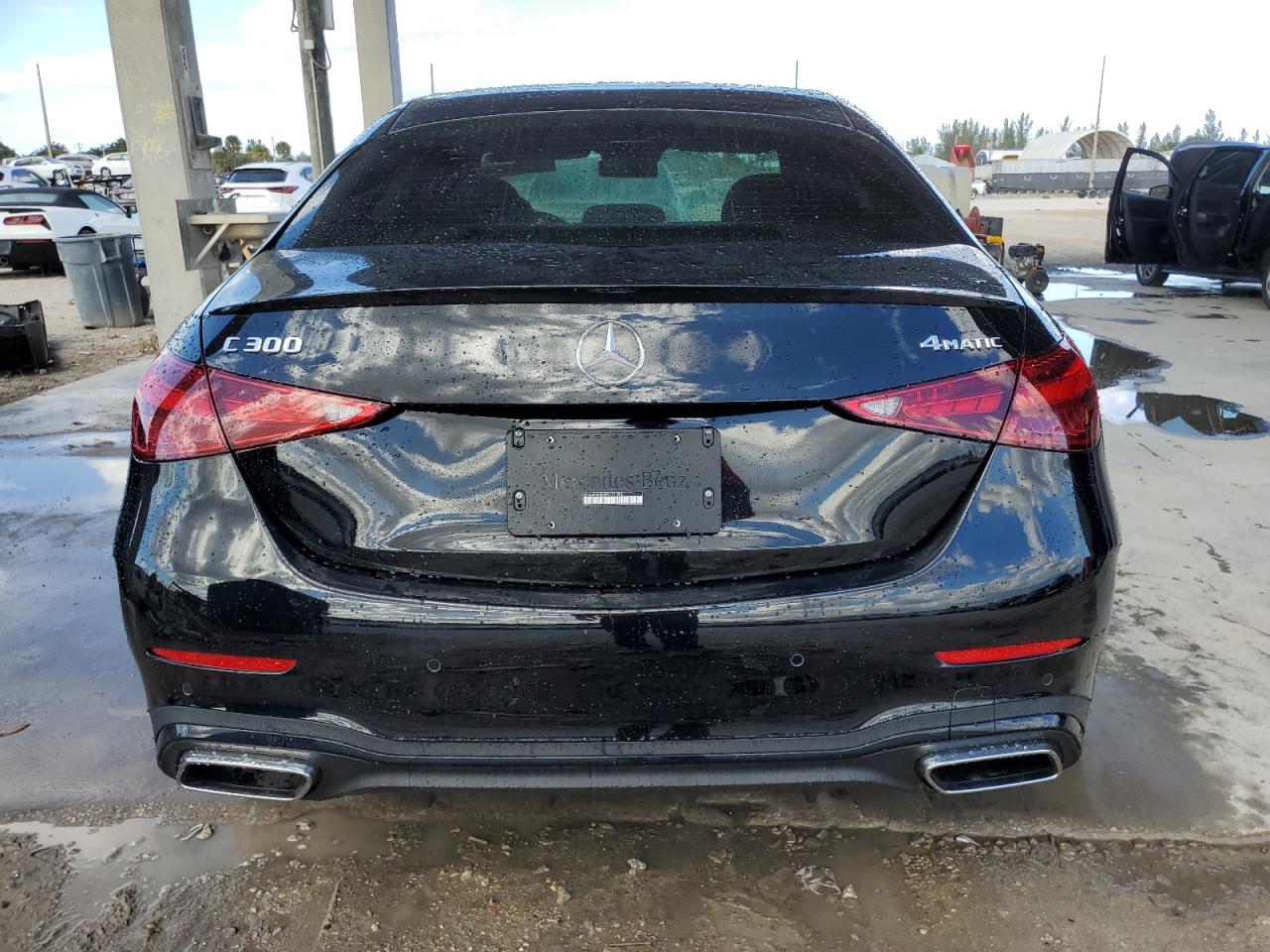 2024 Mercedes-Benz C-klasse VIN W1KAF4HB2RR171184 Copart auction photo, front end / top/roof damage thumbnail 6