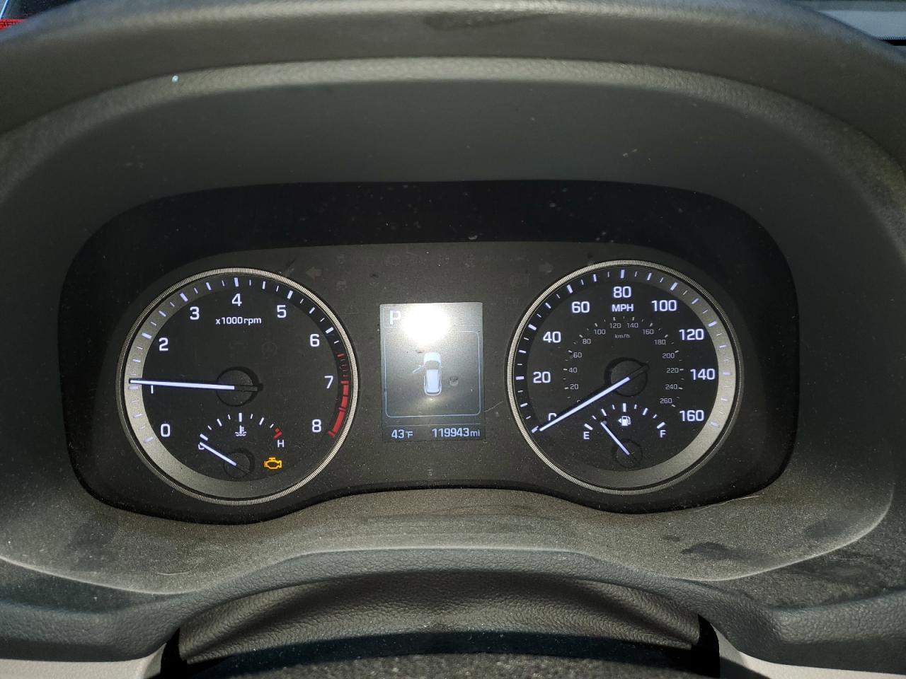2017 Hyundai Tucson VIN KM8J3CA26HU406653 Copart auction photo, mechanical damage thumbnail 9