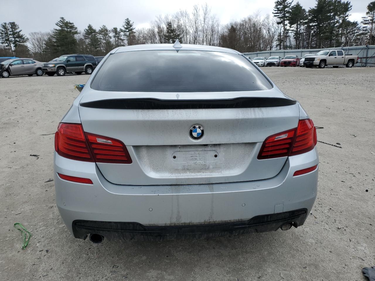 2014 BMW 5er VIN WBA5B3C5XED537237 Copart auction photo, front end damage thumbnail 6