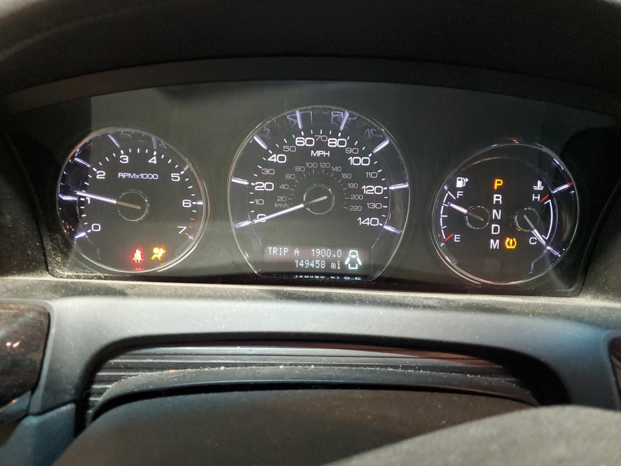 2011 Lincoln MKS VIN 1LNHL9ER9BG606604 Copart auction photo, front end / undercarriage damage thumbnail 9