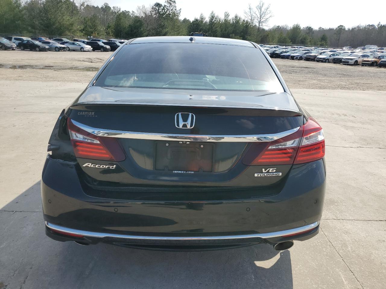 2016 Honda Accord VIN 1HGCR3F92GA034179 Copart auction photo, side / front end damage thumbnail 6