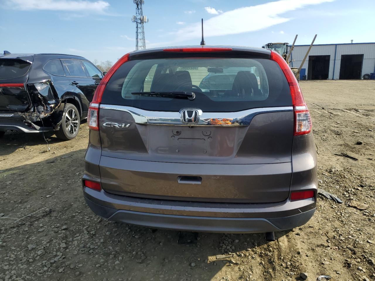 2015 Honda CR-V VIN 2HKRM3H32FH542028 Copart auction photo, front end damage thumbnail 6