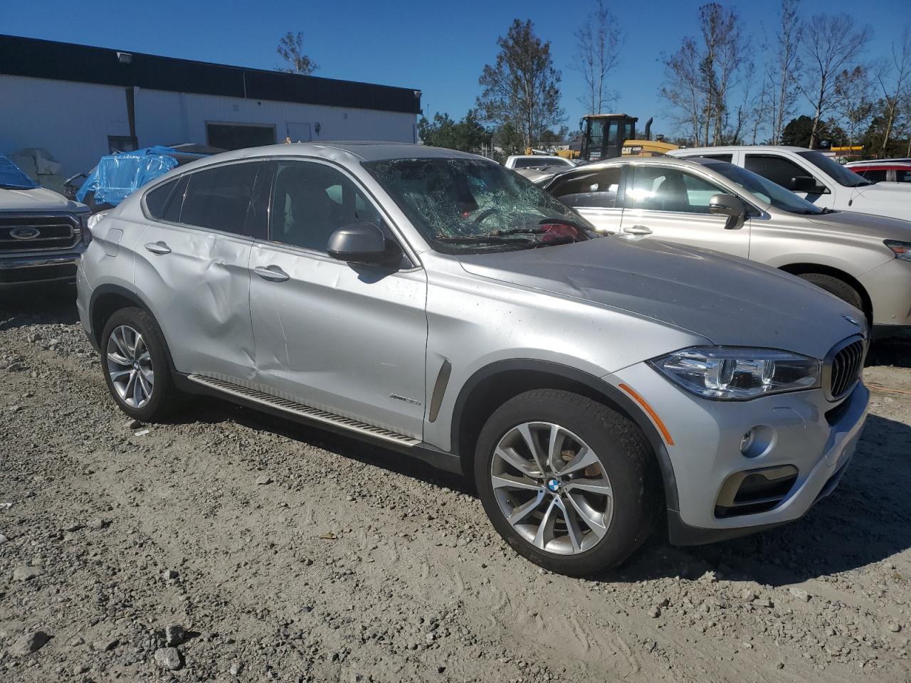 2017 BMW X6 VIN 5UXKU2C32H0U28936 Copart auction photo, all over damage thumbnail 4