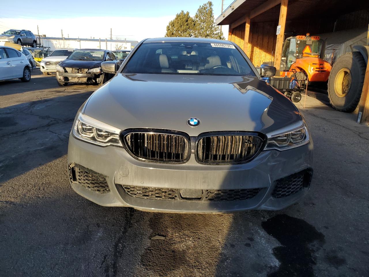 2019 BMW M5 VIN WBAJB9C55KB288709 Copart auction photo, undercarriage damage thumbnail 5
