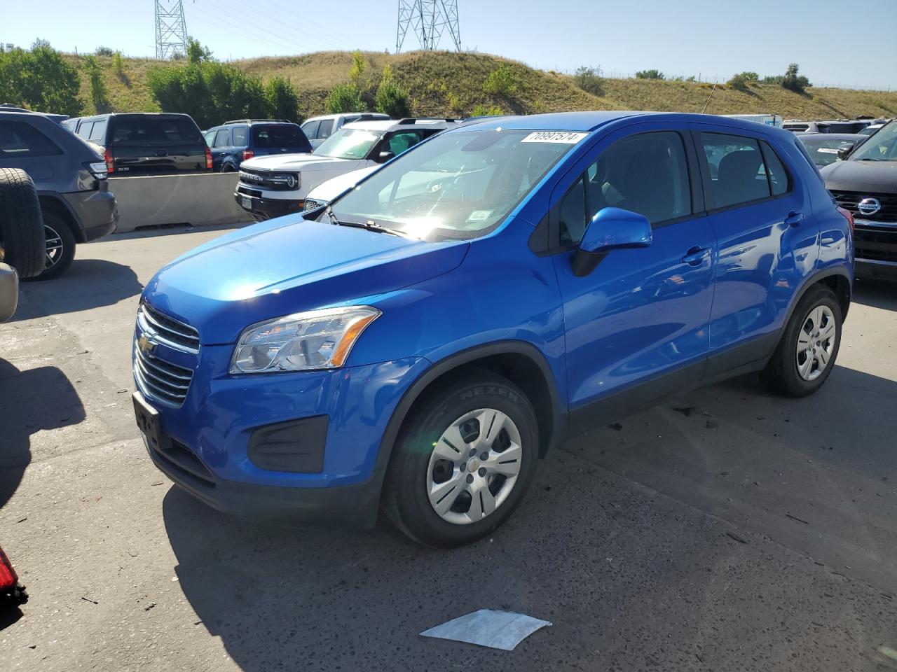 2016 Chevrolet Trax VIN KL7CJKSB6GB649690