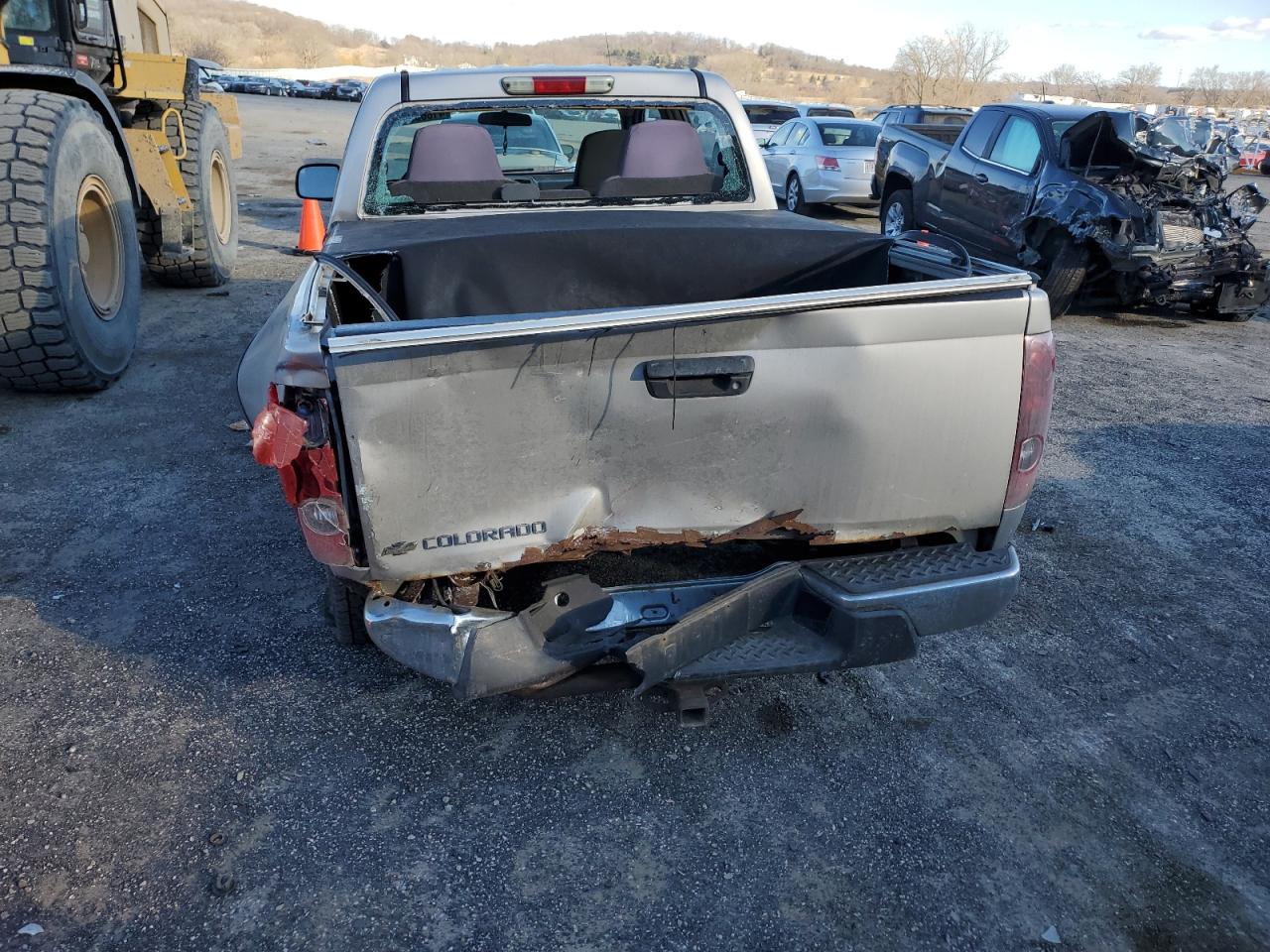 2006 Chevrolet Colorado VIN 1GCDT136568192329 Copart auction photo, rear end / side damage thumbnail 6