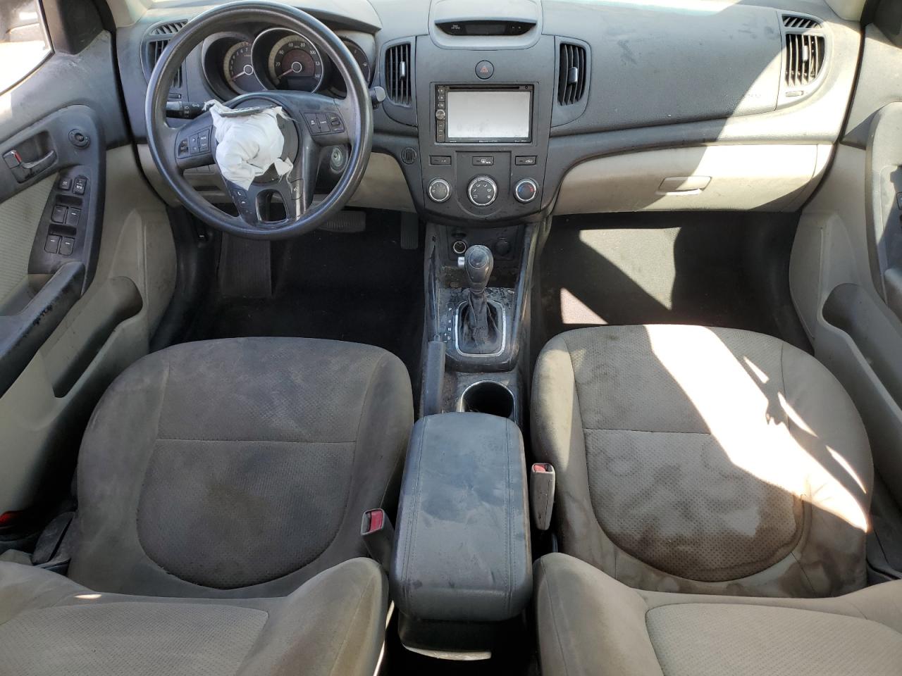 2012 KIA Forte VIN KNAFU4A27C5494626 Copart auction photo, front end damage thumbnail 8